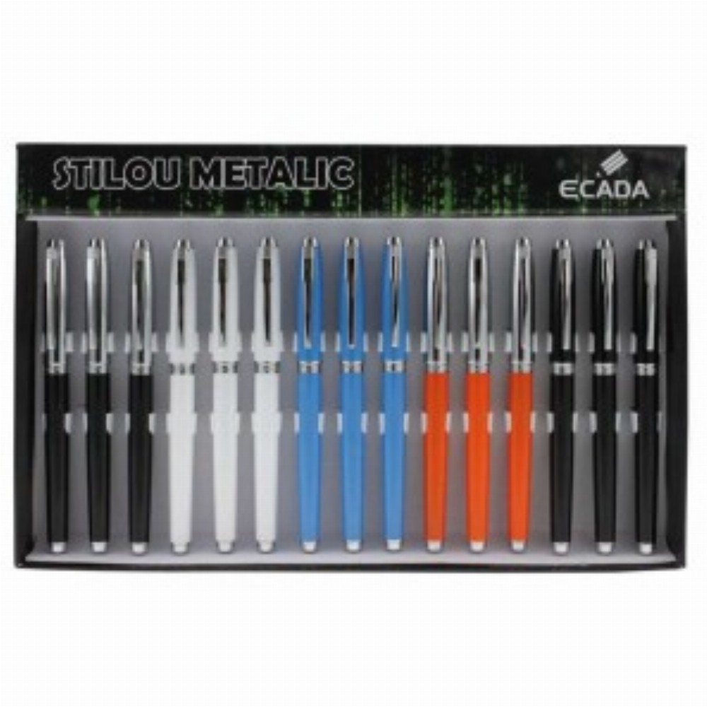 Stilou Metalic 15 Buc