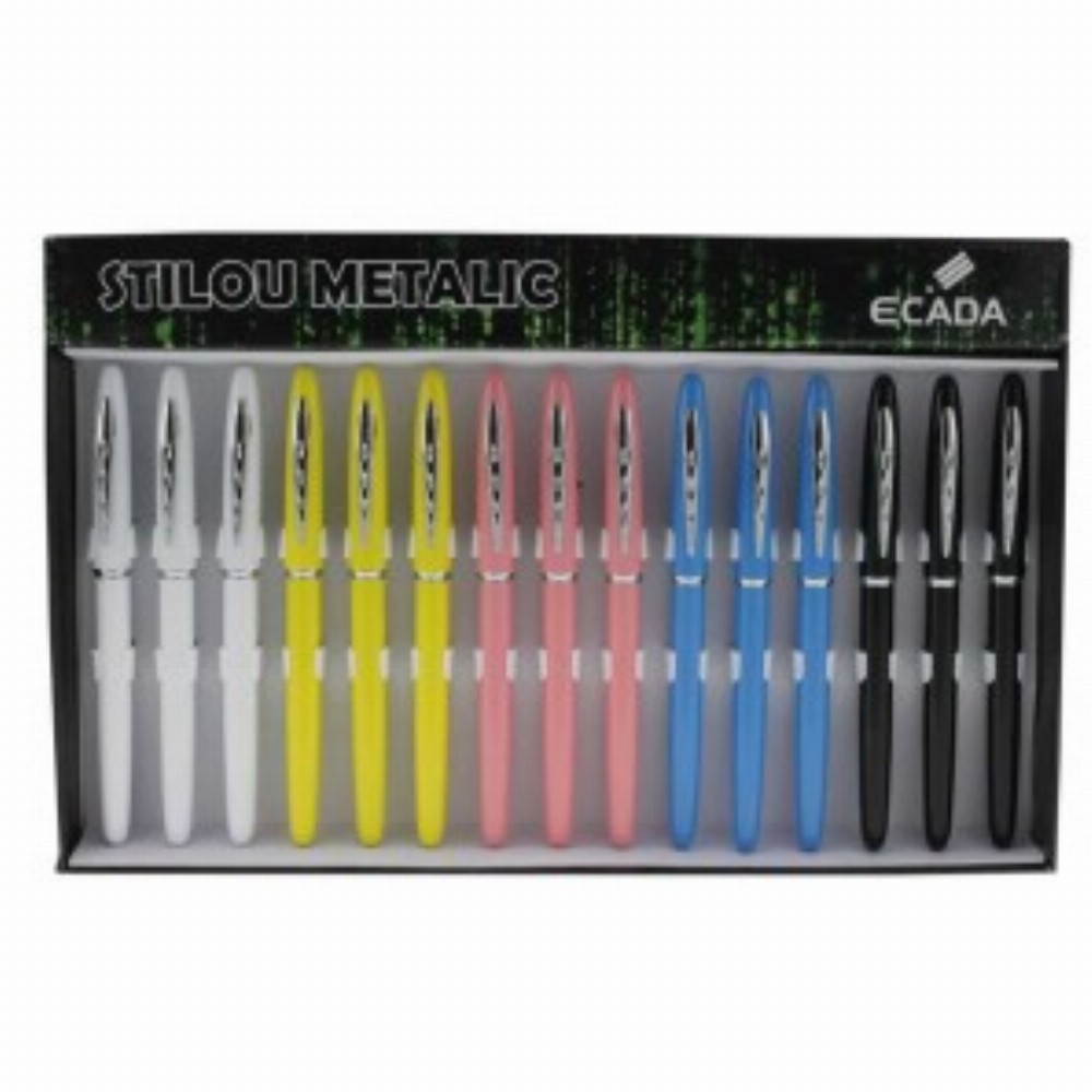 Stilou Metalic 15 Buc