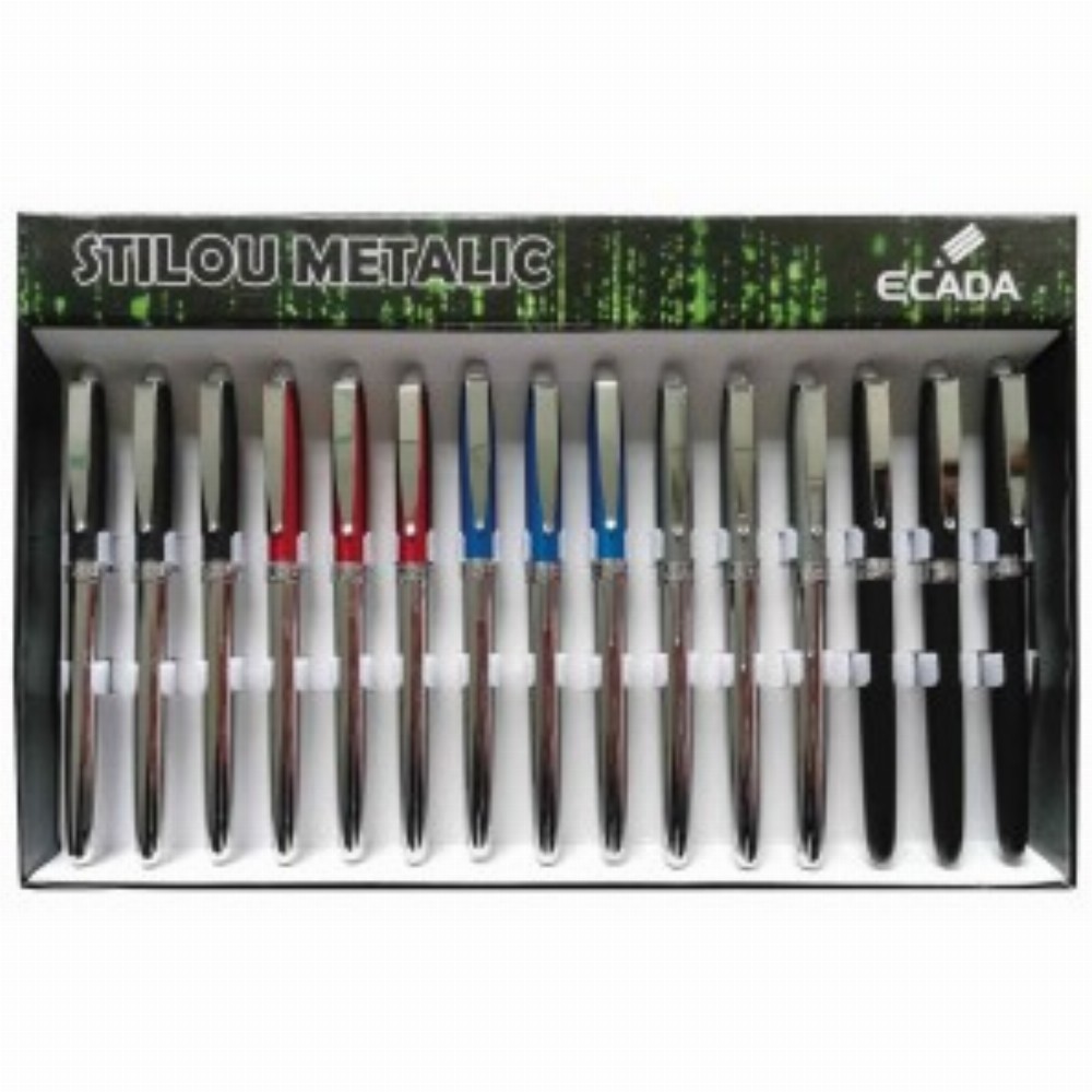 Stilou Metalic 15 Buc