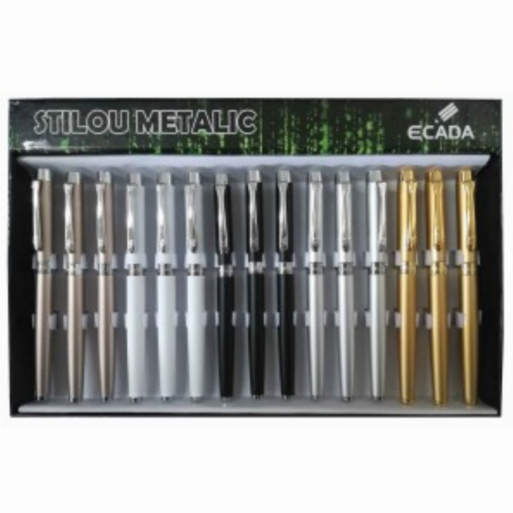 Stilou Metalic 15 Buc