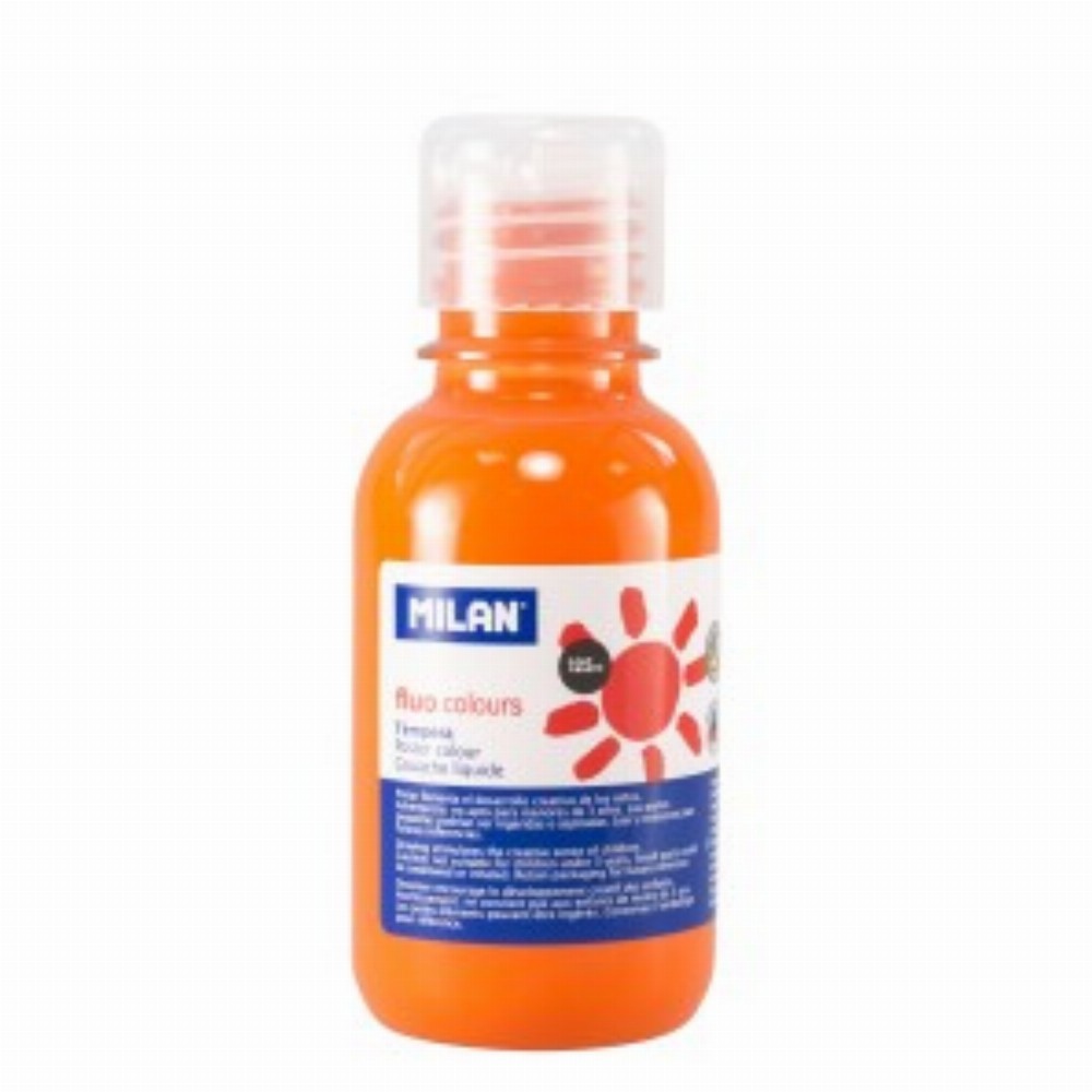 Tempera 125ml Culoare Fluorescenta Portocaliu